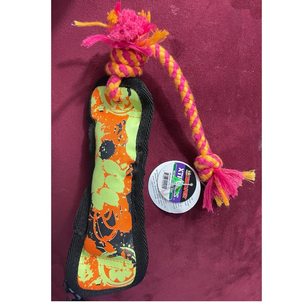 Dog Toy: Tug With Braided Rope